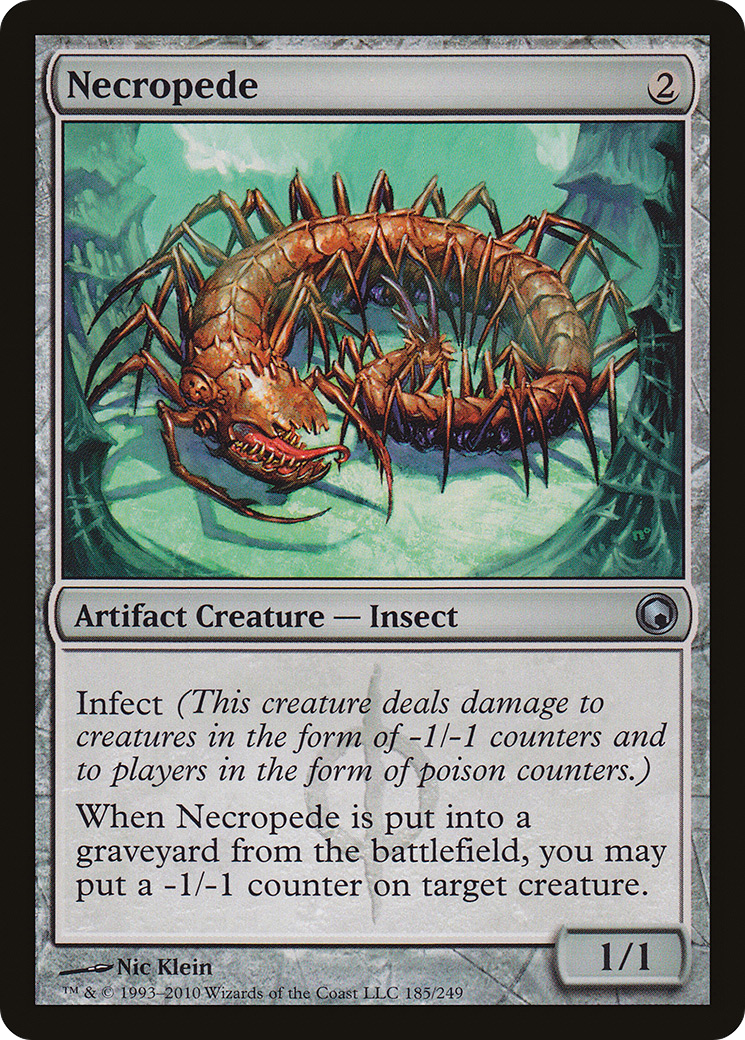 Necropede (SOM-185)  - Scars of Mirrodin