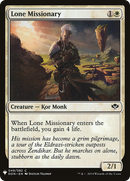 Lone Missionary (LIST-DDN-49)  - The List