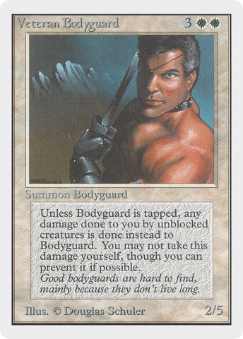 Veteran Bodyguard (2ED-)  - Unlimited Edition