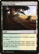 Krosan Verge (ZNC-134)  - Zendikar Rising Commander