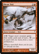 Ohran Yeti (CSP-093)  Foil - Coldsnap