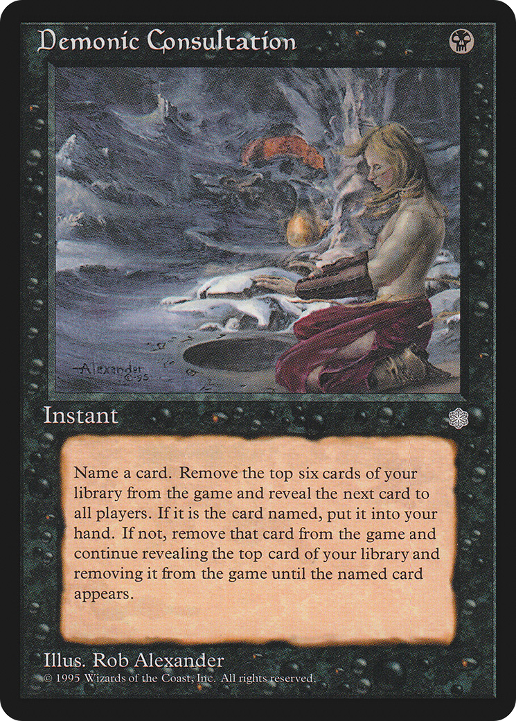 Demonic Consultation (ICE-009)  - Ice Age