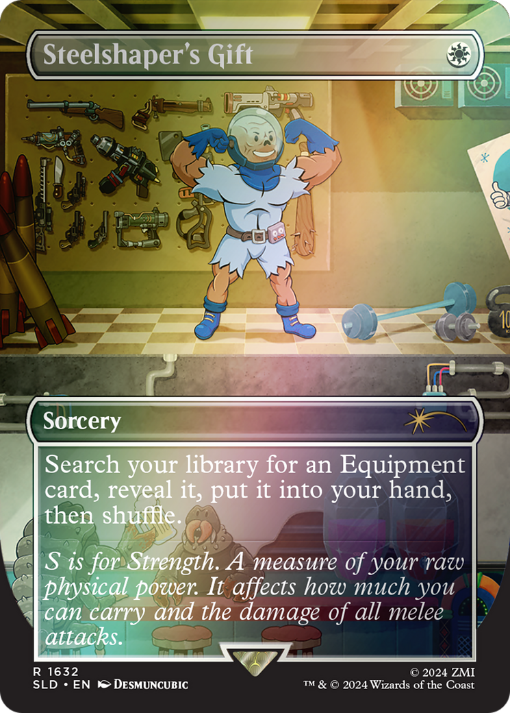 Steelshaper's Gift (Rainbow Foil) (SLD-1632)  Foil - Secret Lair Drop (Borderless)