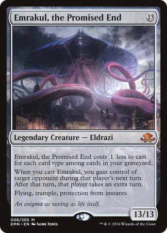 Emrakul, the Promised End (EMN-006)  Foil - Eldritch Moon