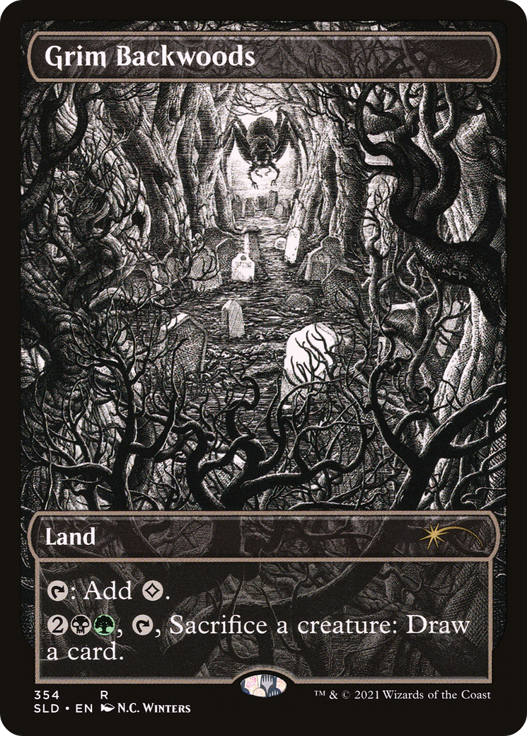 Grim Backwoods (SLD-354)  Foil - Secret Lair Drop