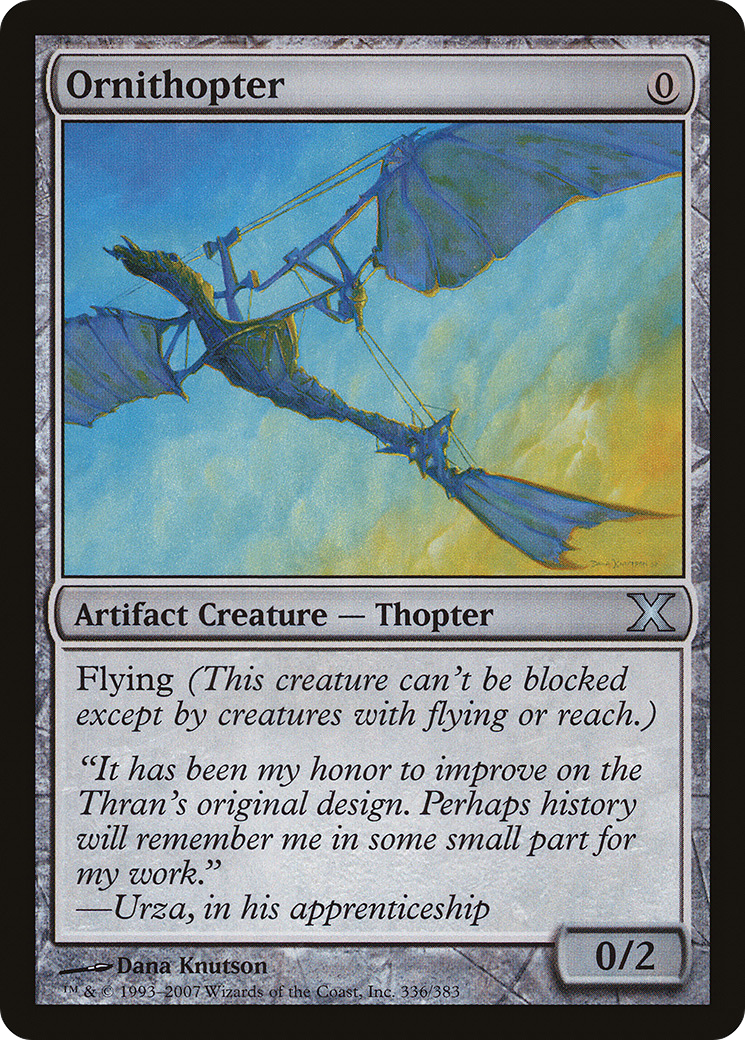 Ornithopter (10E-336)  - Tenth Edition