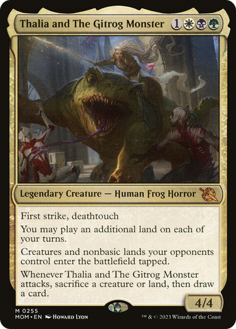 Thalia and The Gitrog Monster (MOM-255)  - March of the Machine