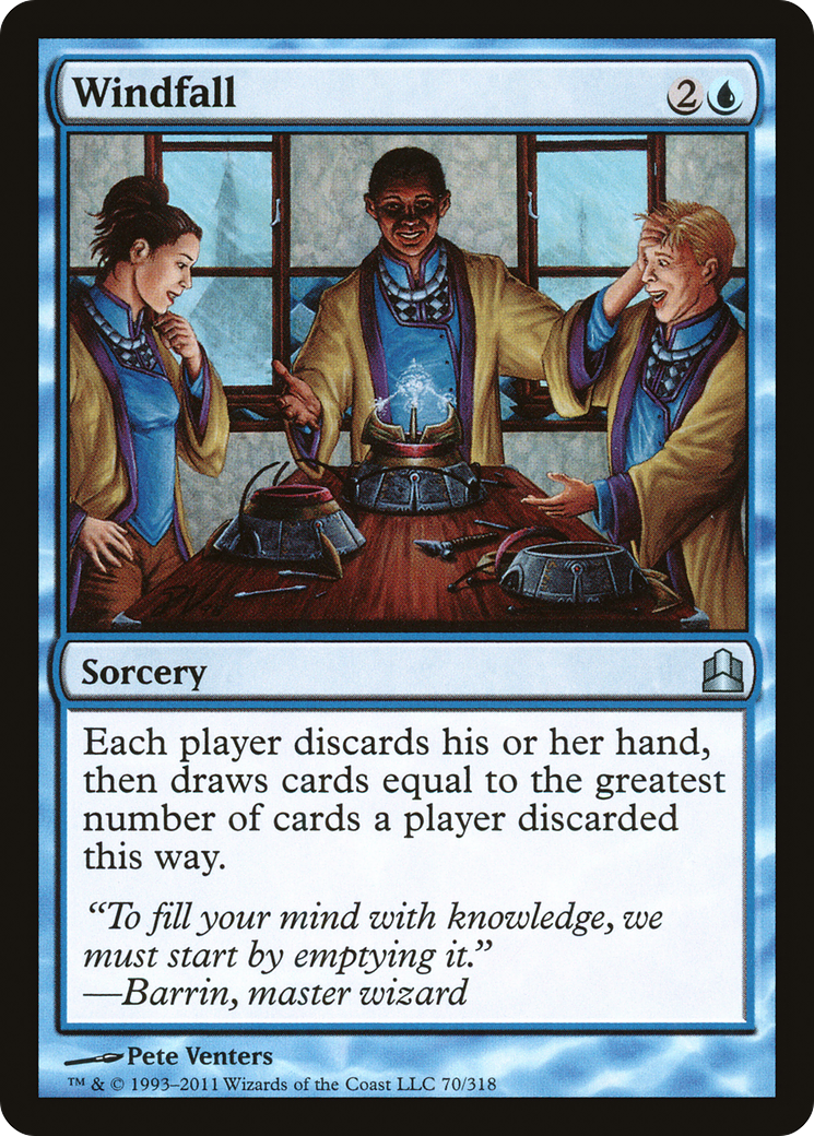 Windfall (CMD-070)  - Commander 2011