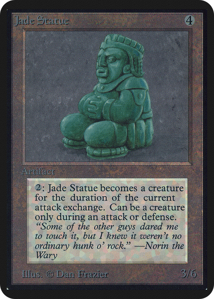 Jade Statue (LEA-)  - Limited Edition Alpha