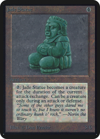 Jade Statue (LEA-)  - Limited Edition Alpha