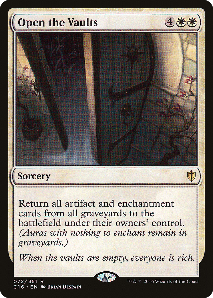 Open the Vaults (C16-072)  - Commander 2016