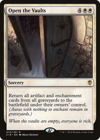 Open the Vaults (C16-072)  - Commander 2016