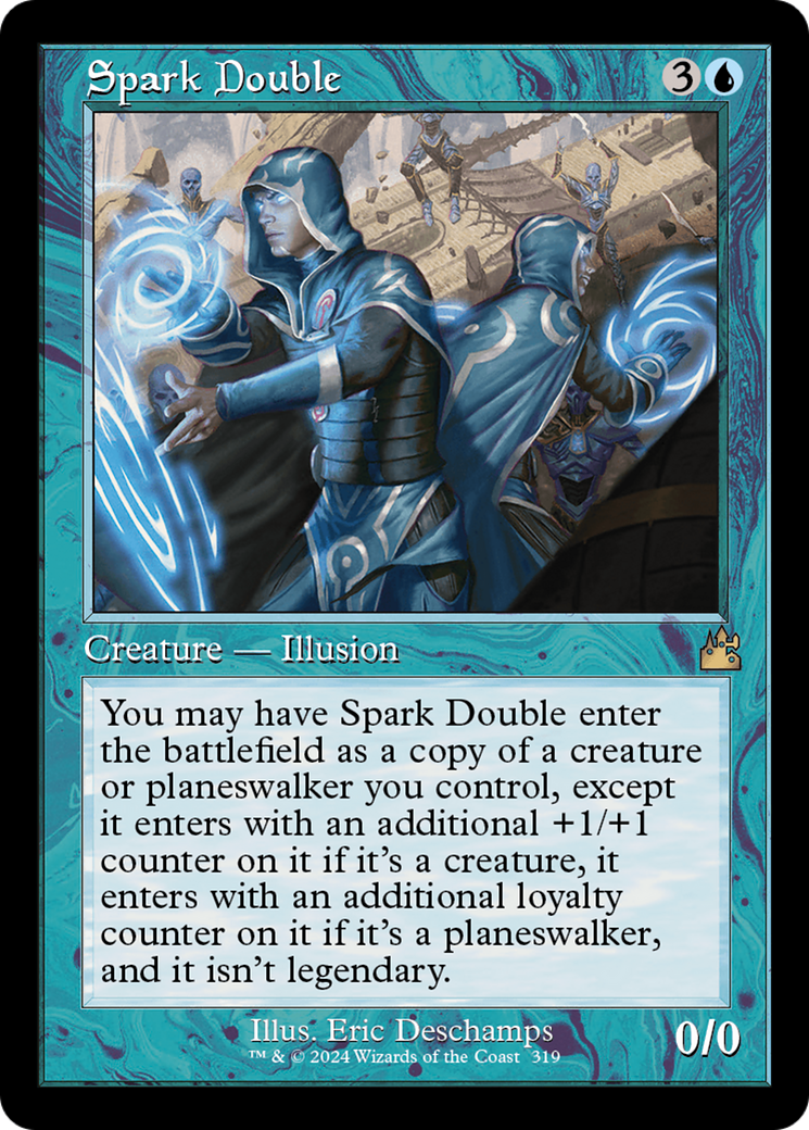 Spark Double (Retro Frame) (RVR-319)  - Ravnica Remastered