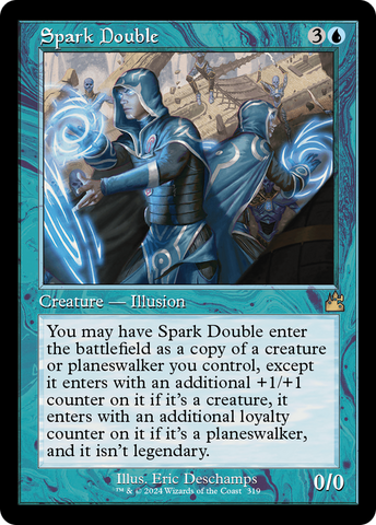 Spark Double (Retro Frame) (RVR-319)  - Ravnica Remastered