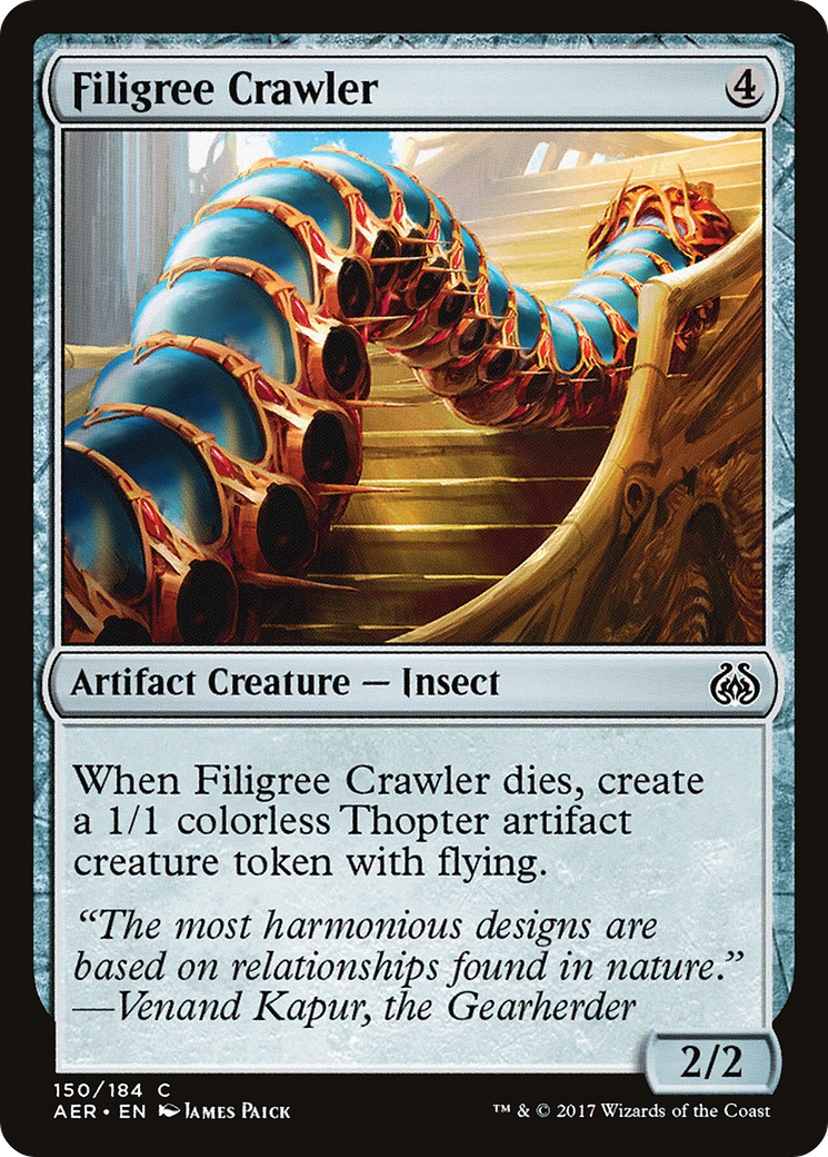 Filigree Crawler (AER-150)  Foil - Aether Revolt