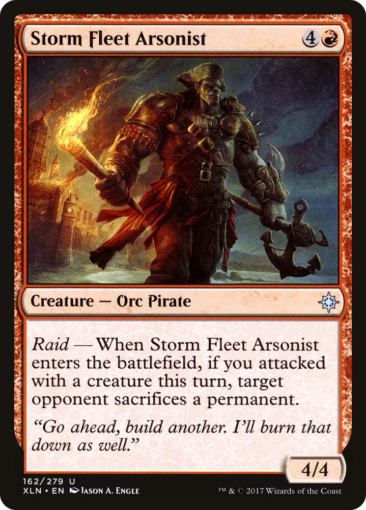 Storm Fleet Arsonist (XLN-162)  - Ixalan