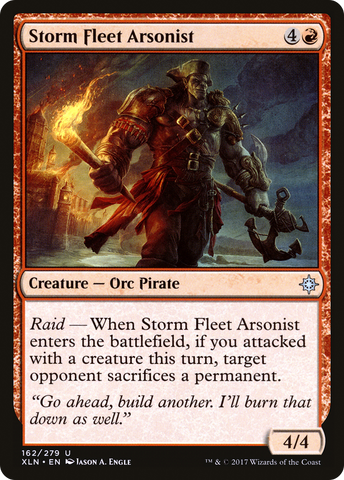 Storm Fleet Arsonist (XLN-162)  - Ixalan