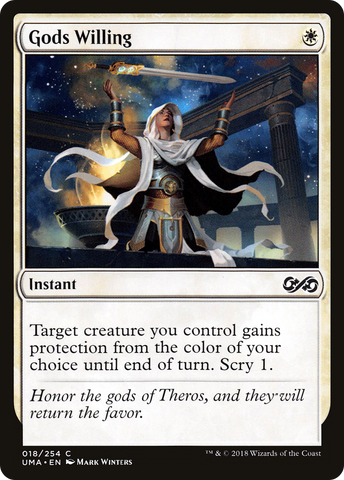 Gods Willing (UMA-018)  Foil - Ultimate Masters