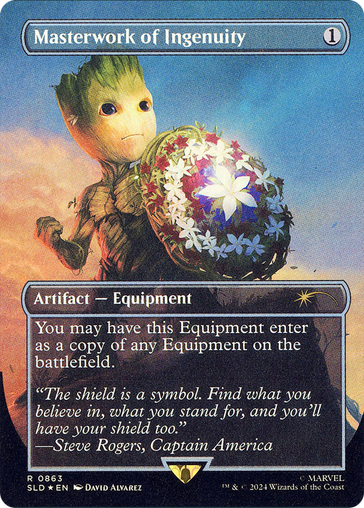 Masterwork of Ingenuity (Rainbow Foil) (SLD-863)  Foil - Secret Lair Drop (Borderless)