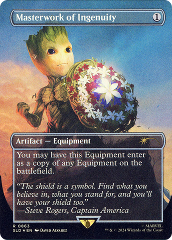 Masterwork of Ingenuity (Rainbow Foil) (SLD-863)  Foil - Secret Lair Drop (Borderless)