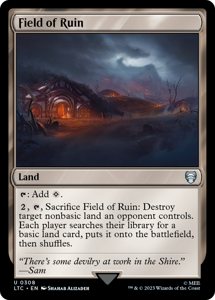 Field of Ruin (LTC-308)  - Tales of Middle-earth Commander