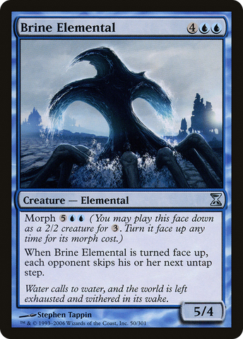 Brine Elemental (TSP-050)  Foil - Time Spiral