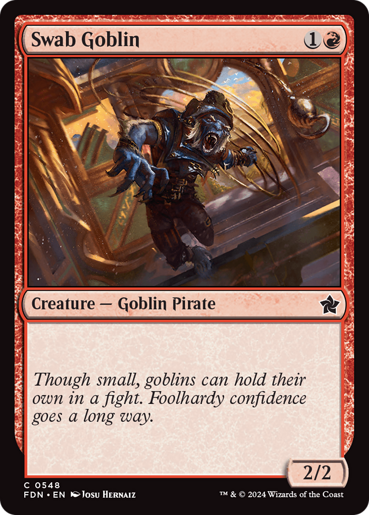 Swab Goblin (FDN-548)  - Foundations