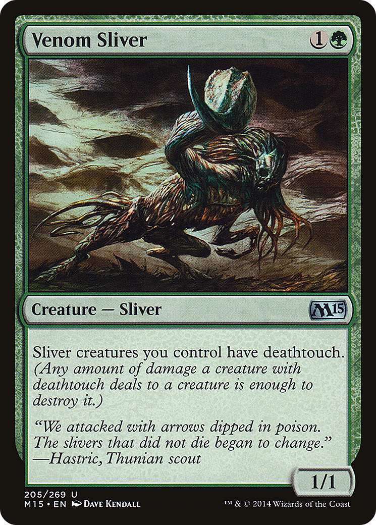 Venom Sliver (M15-205)  - Magic 2015