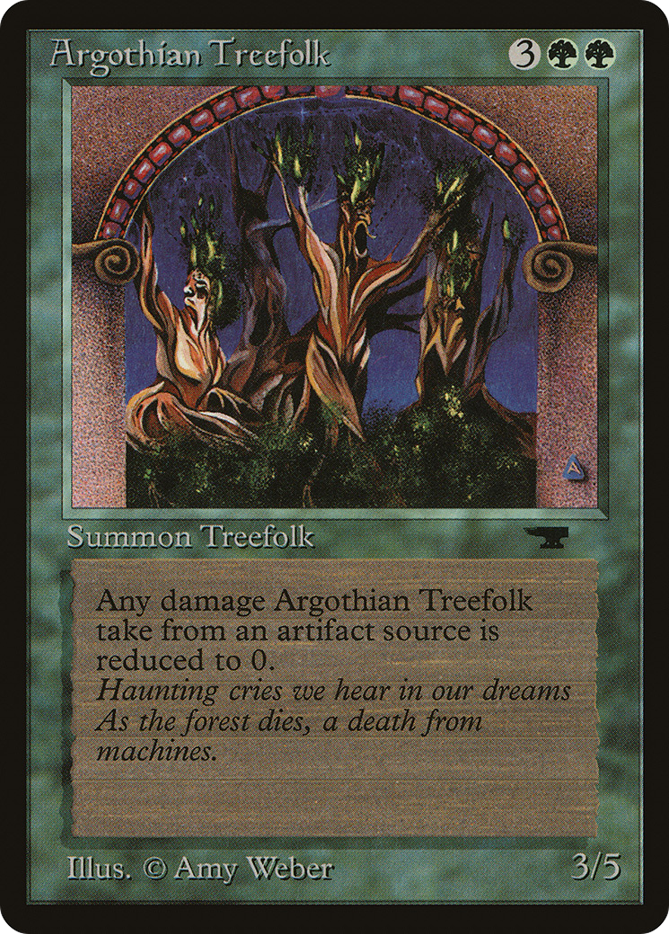 Argothian Treefolk (ATQ-)  - Antiquities
