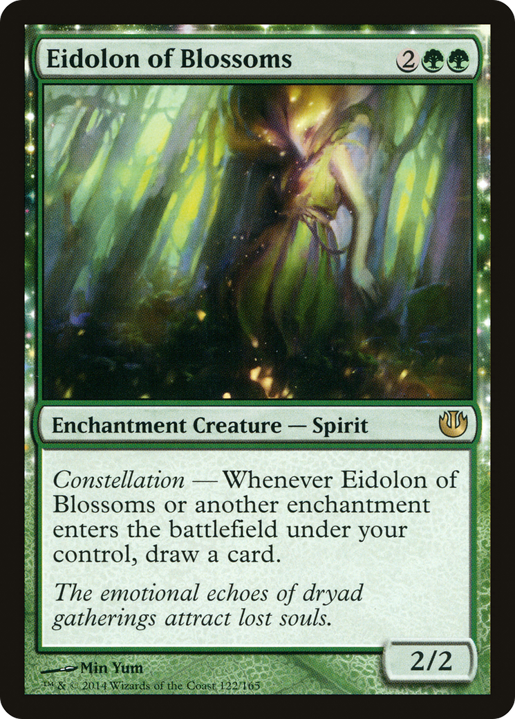 Eidolon of Blossoms (JOU-122)  Foil - Journey into Nyx: (enchantment)