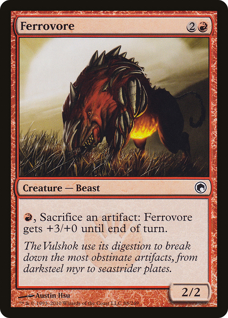 Ferrovore (SOM-088)  - Scars of Mirrodin