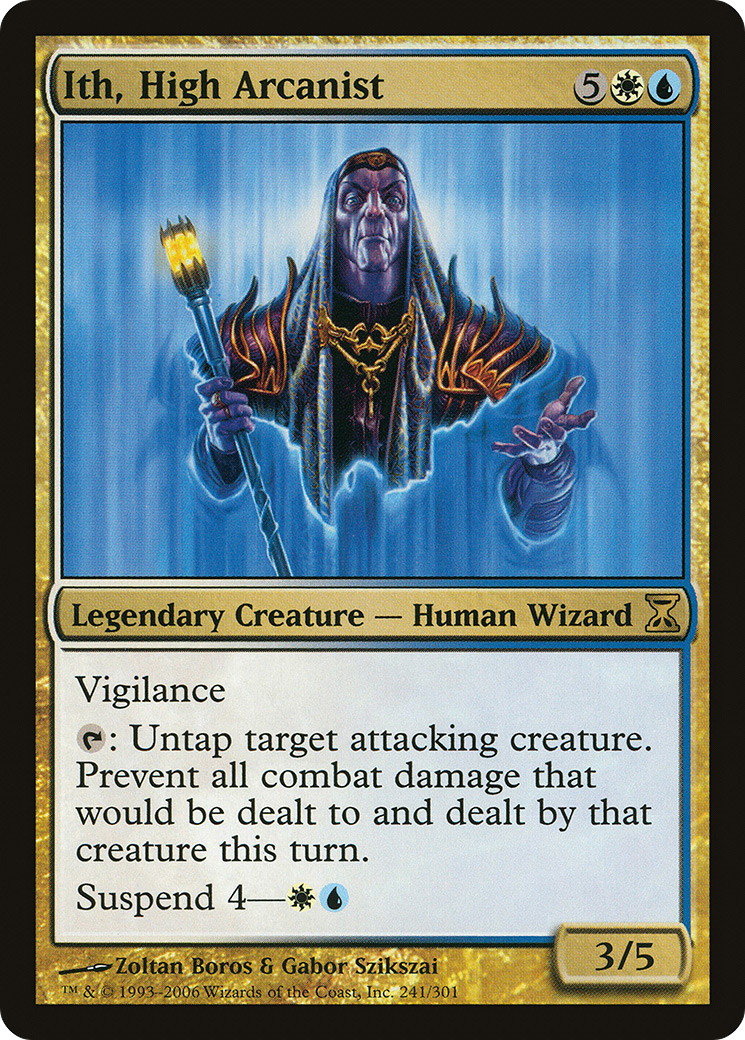 Ith, High Arcanist (TSP-241)  Foil - Time Spiral
