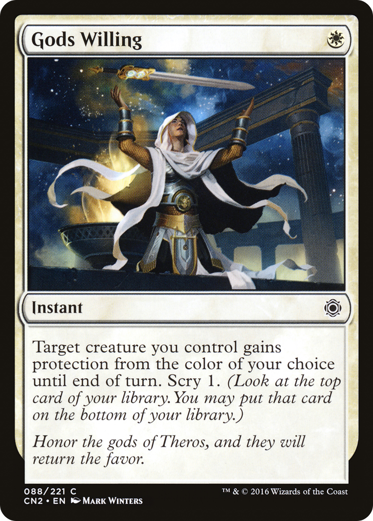 Gods Willing (CN2-088)  Foil - Conspiracy: Take the Crown