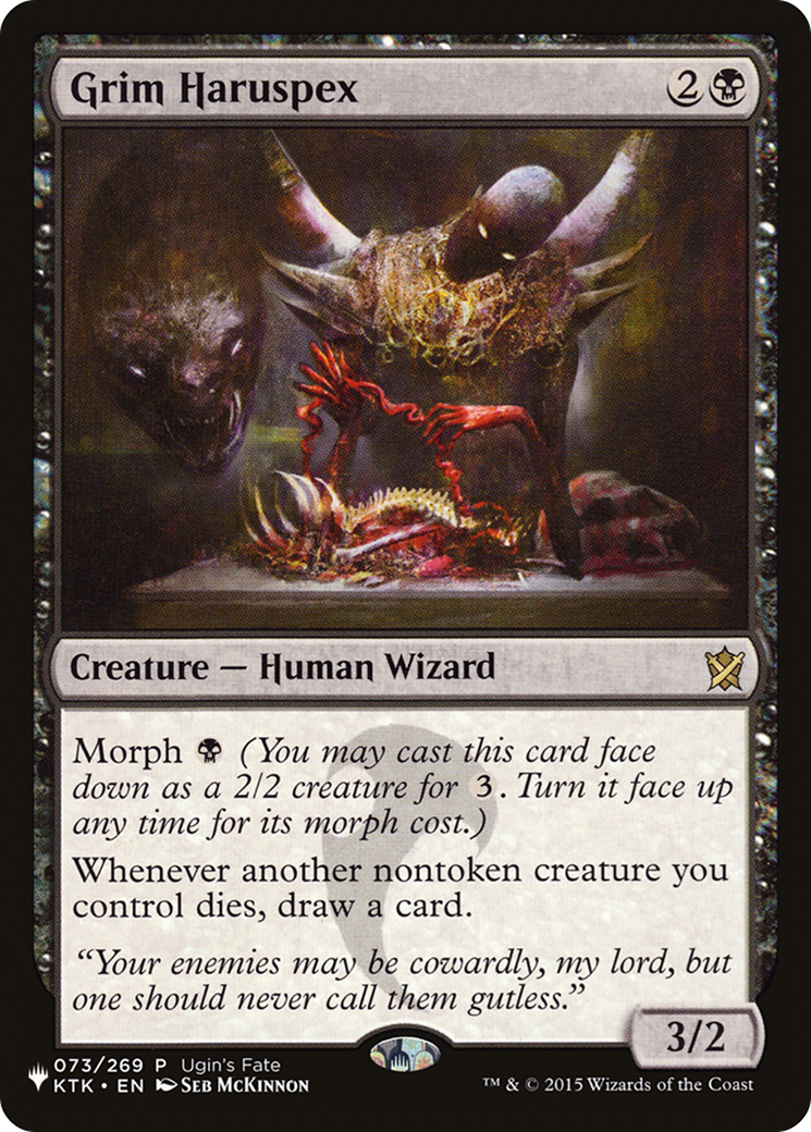Grim Haruspex (LIST-073/269)  - The List