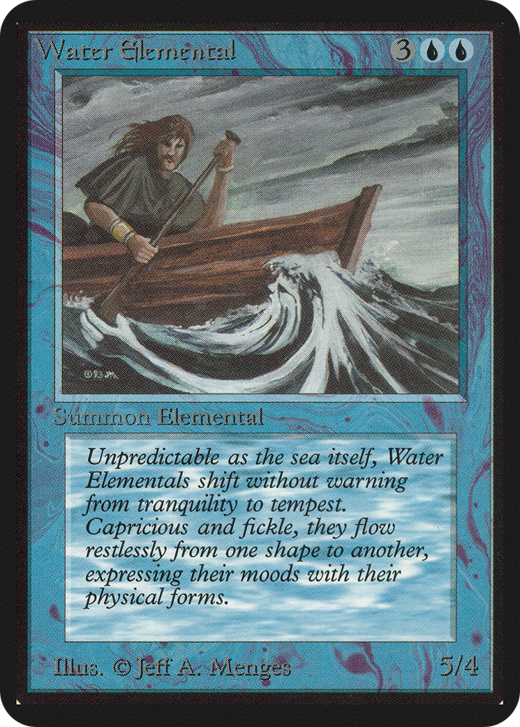 Water Elemental (LEA-)  - Limited Edition Alpha