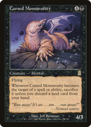 Cursed Monstrosity (ODY-126)  Foil - Odyssey
