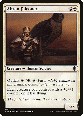 Abzan Falconer (C16-057)  - Commander 2016