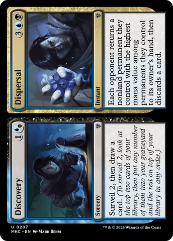 Discovery // Dispersal (MKC-207)  - Murders at Karlov Manor Commander