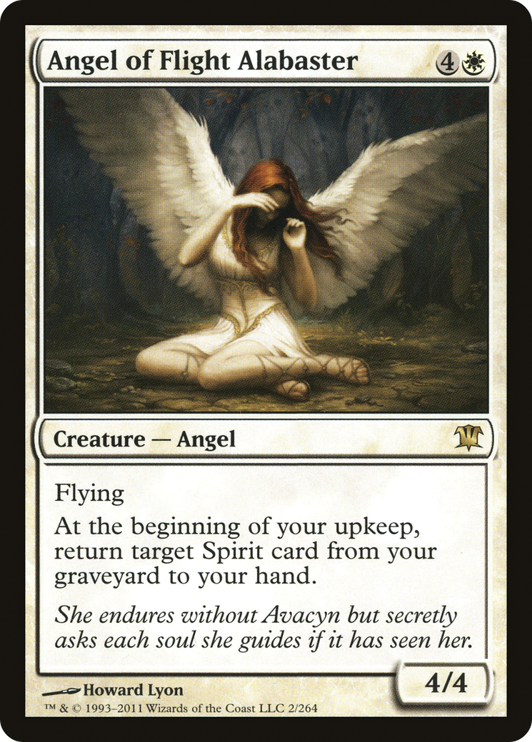Angel of Flight Alabaster (ISD-002)  Foil - Innistrad