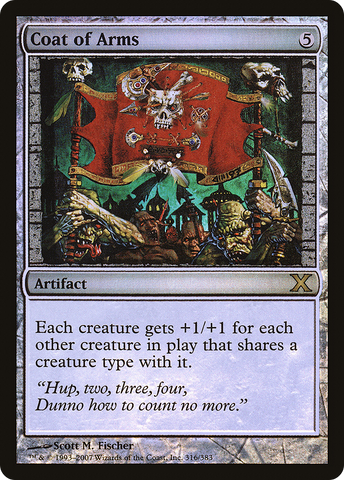 Coat of Arms (10E-316★)  Foil - Tenth Edition