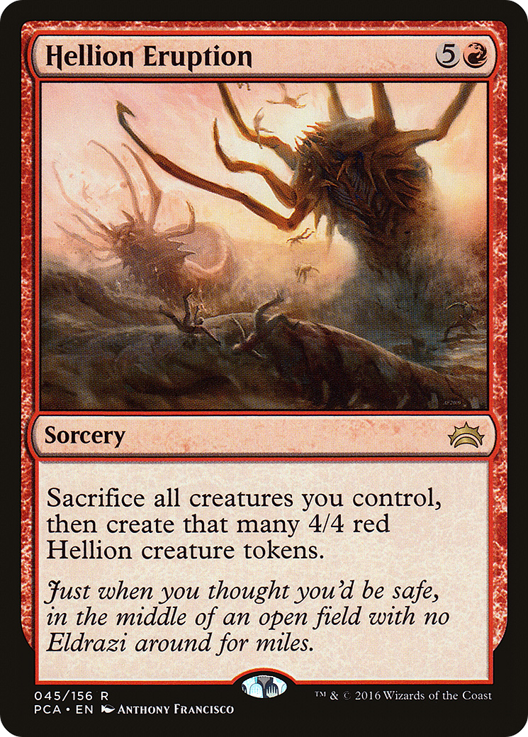 Hellion Eruption (PCA-045)  - Planechase Anthology