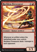 Reckless Fireweaver (KLR-141)  - Kaladesh Remastered