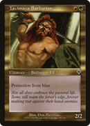 Yavimaya Barbarian (INV-290)  Foil - Invasion
