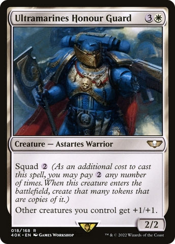 Ultramarines Honour Guard (40K-018)  - Warhammer 40,000 Commander