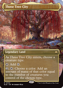 Three Tree City (Borderless) (0339) (BLB-339)  - Bloomburrow
