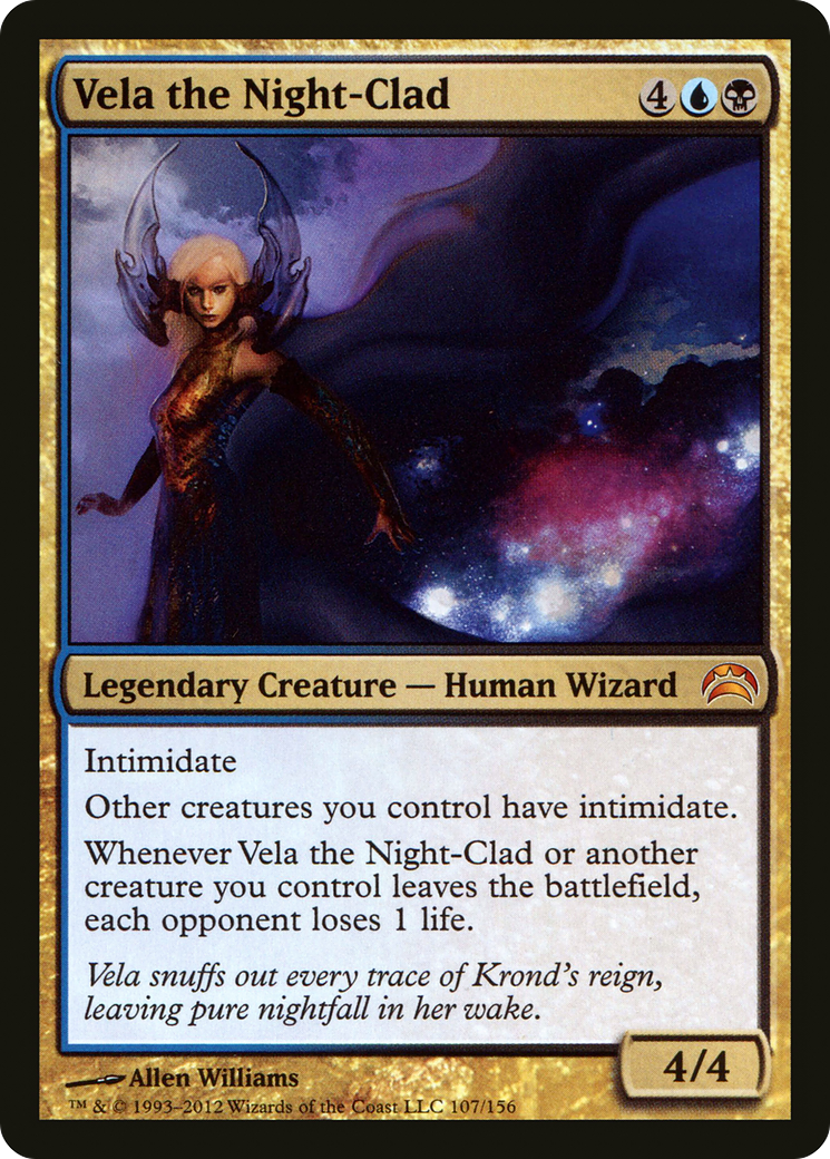 Vela the Night-Clad (PC2-107)  - Planechase 2012
