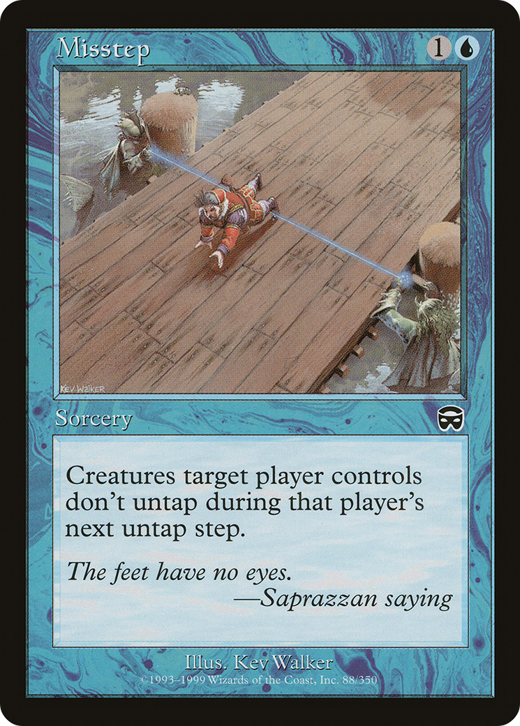 Misstep (MMQ-088)  - Mercadian Masques