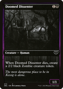 Doomed Dissenter (DBL-373)  Foil - Innistrad: Double Feature