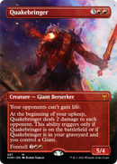 Quakebringer (Borderless) (KHM-297)  - Kaldheim