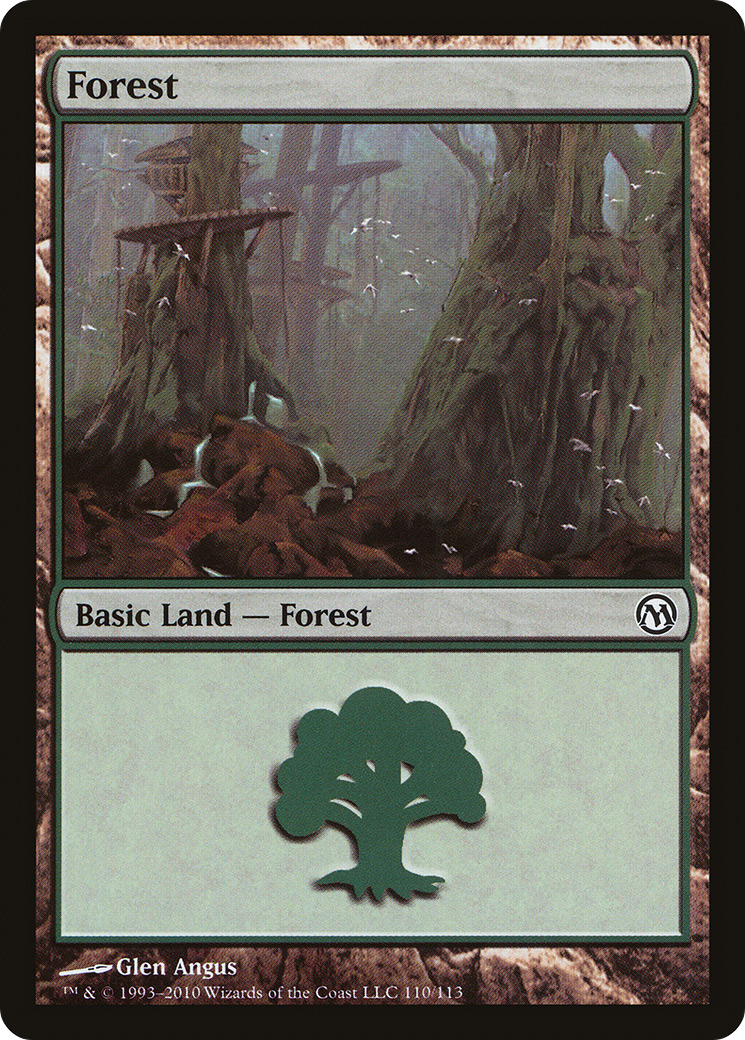 Forest (110) (DPA-110)  - Duels of the Planeswalkers